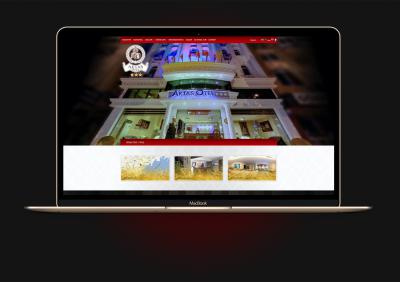Aktaş Otel Web Sitesi Ekran Görüntüsü