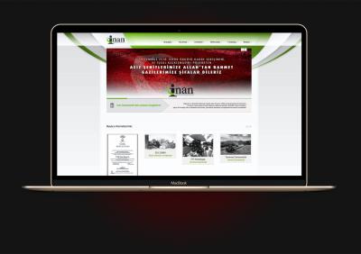 İnan Danışmanlık Web Sitesi Ekran Görüntüsü