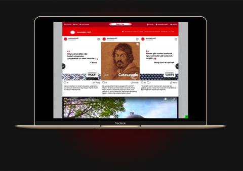 Gündoğdu Vakfı Web Sitesi Ekran Görüntüsü